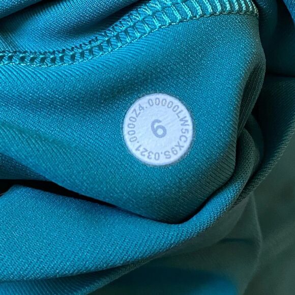 NWOT Lululemon Swift Speed High-Rise Tight 28" Teal Lagoon Size 6 - Picture 5 of 7